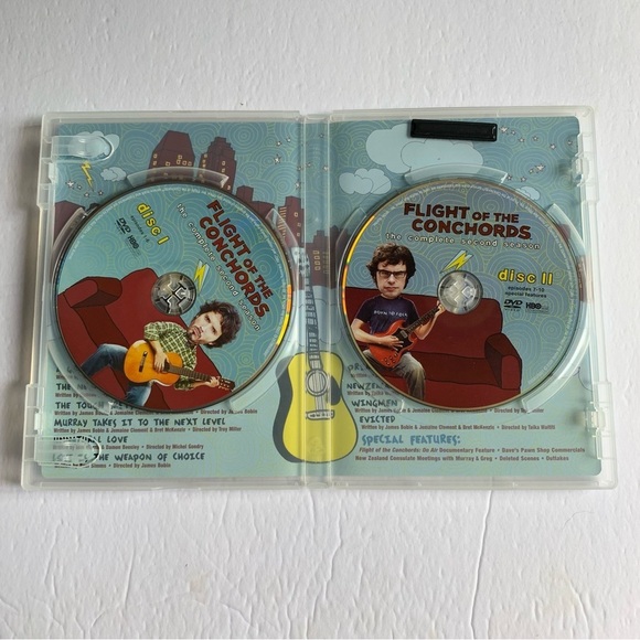 Flight of The Conchords Seasons 1 and 2 DVD sets - Picture 2 of 9